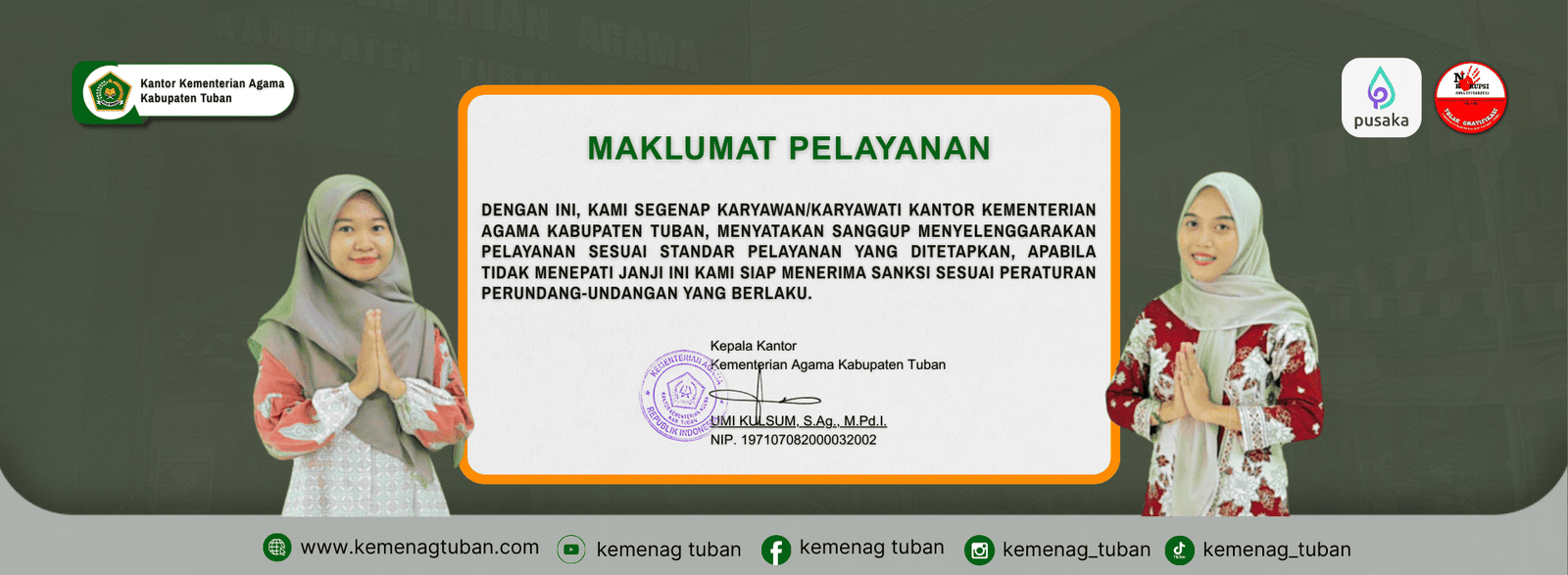Maklumat Pelayanan